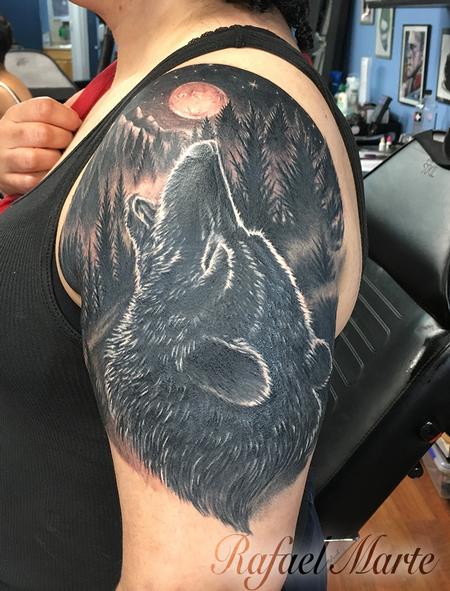 Rafael Marte - Dark Wolf Coverup